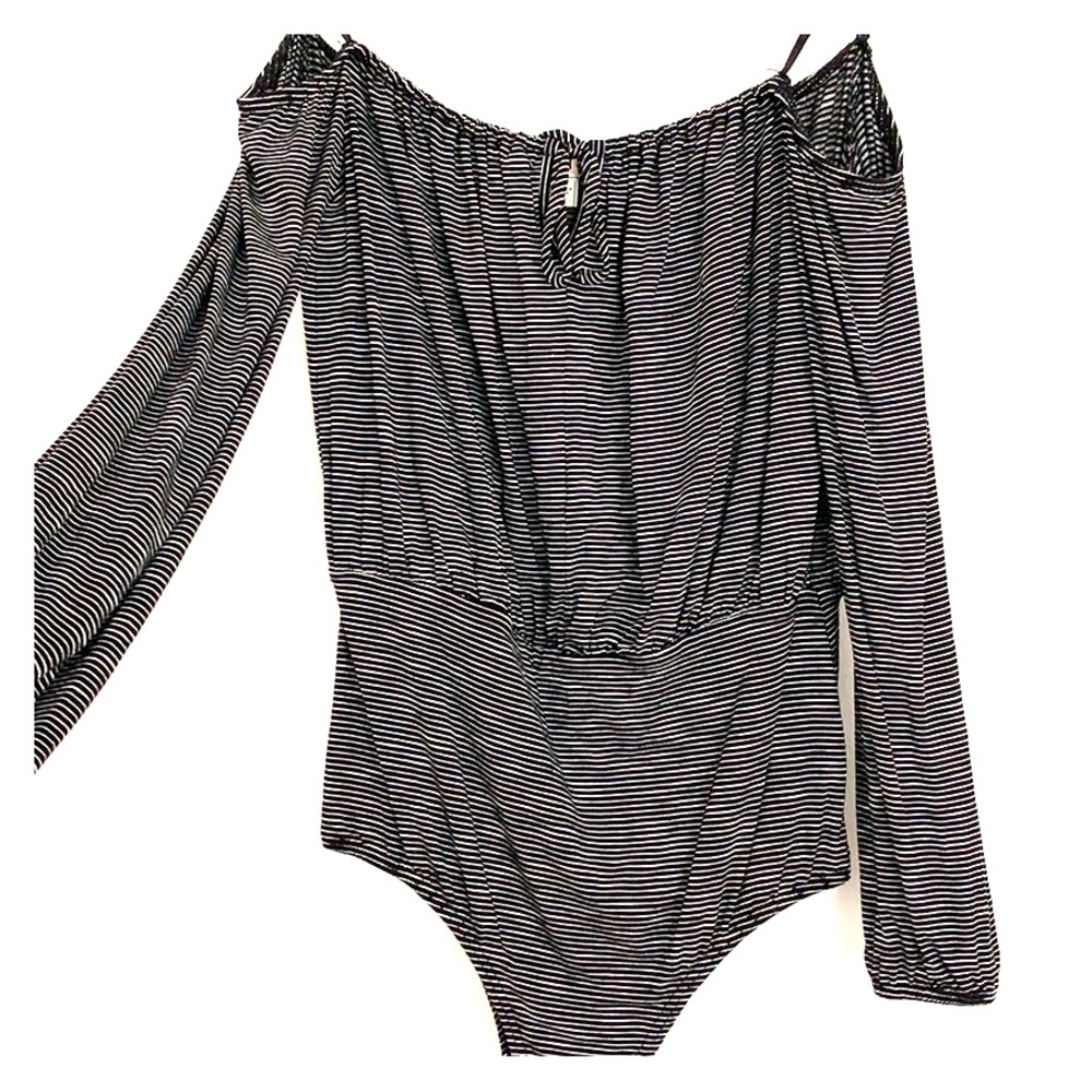 Off the shoulder body suit